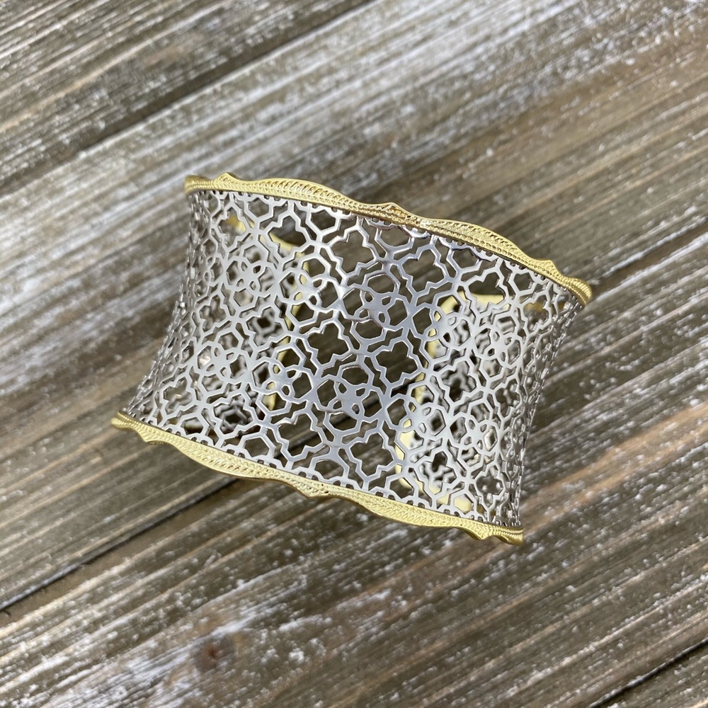 Kendra Scott Candice Mixed Metal Cuff Bracelet